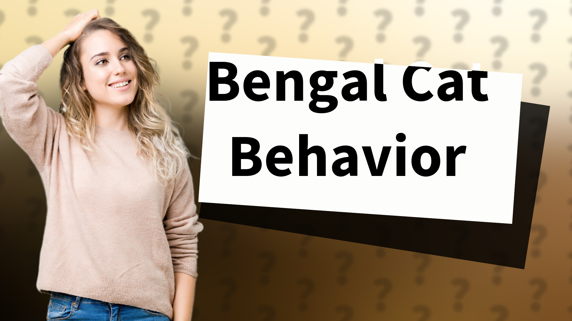 Bengal Cat Behavior
