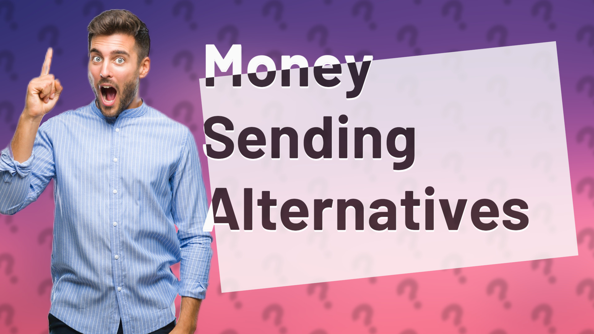 Money Sending Alternatives