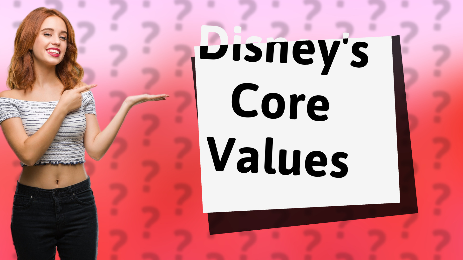 Disney's Core Values