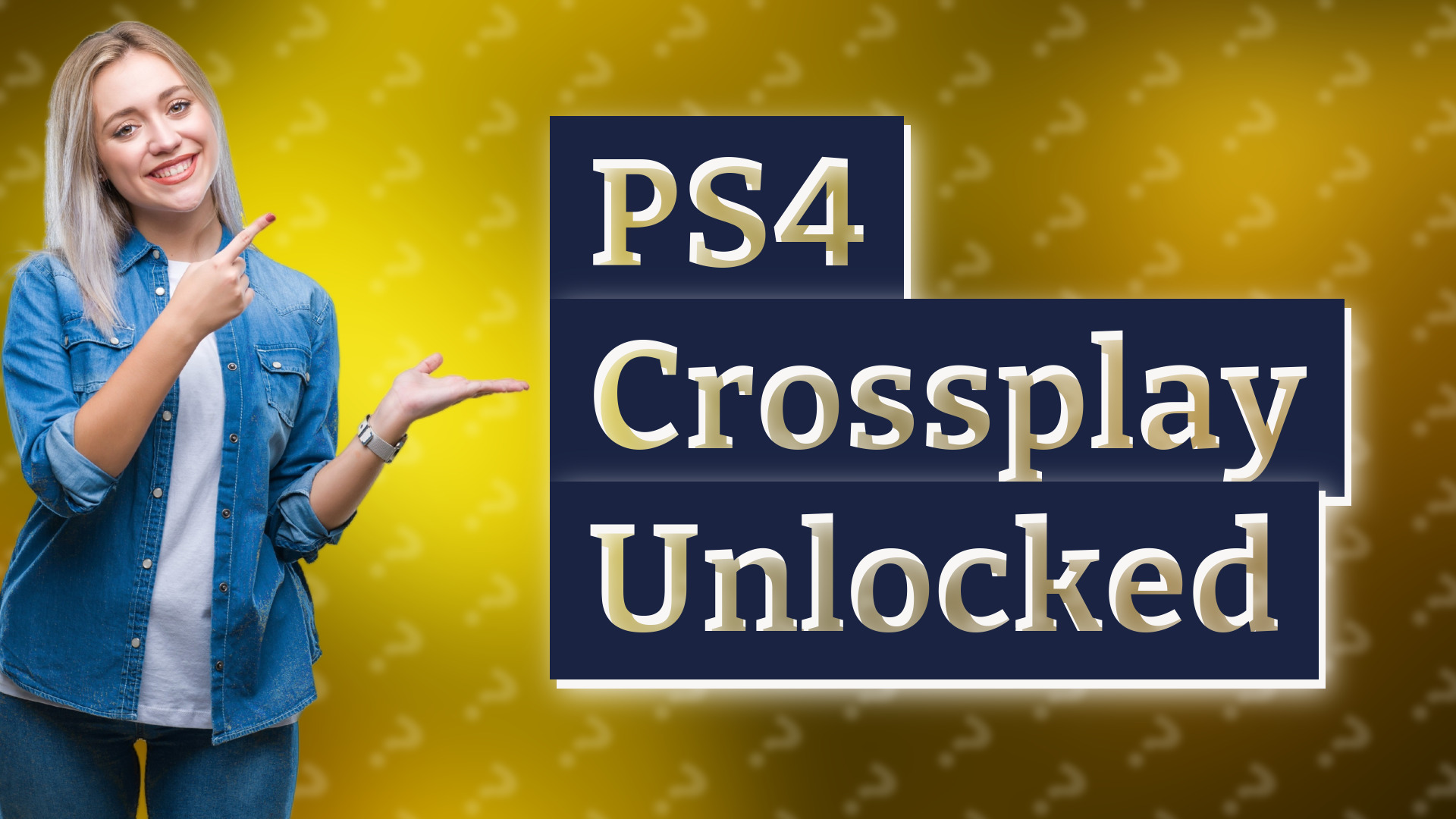 PS4 Crossplay Unlocked