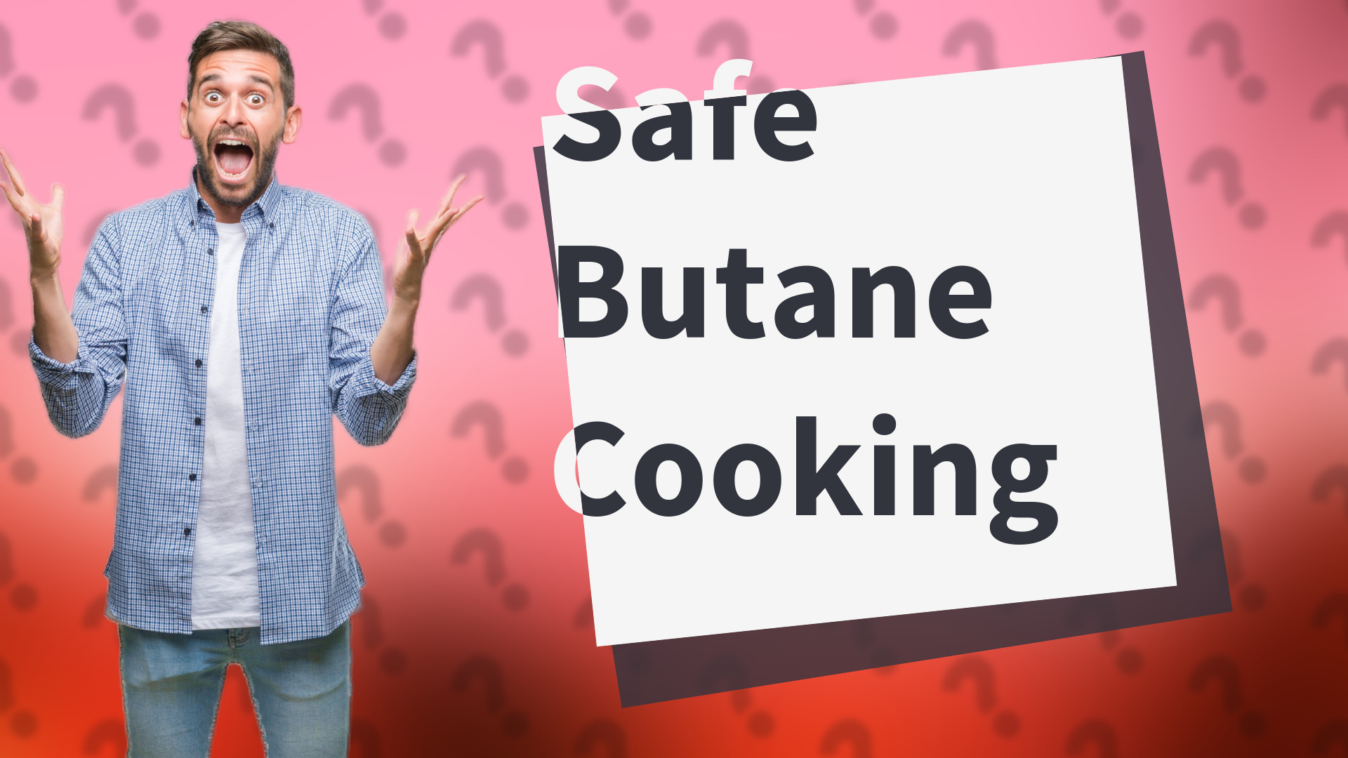 Safe Butane Cooking