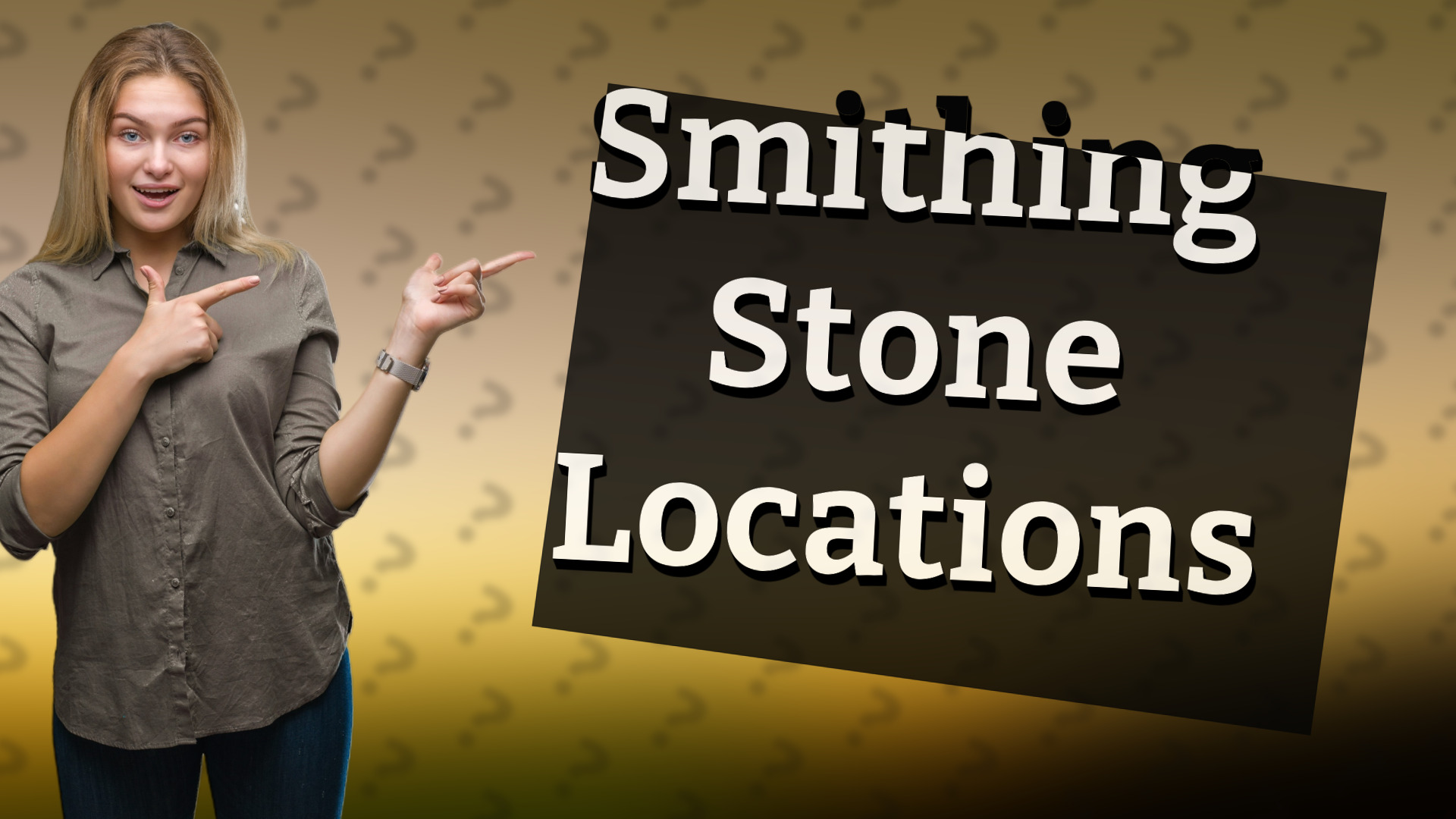 Smithing Stone Locations
