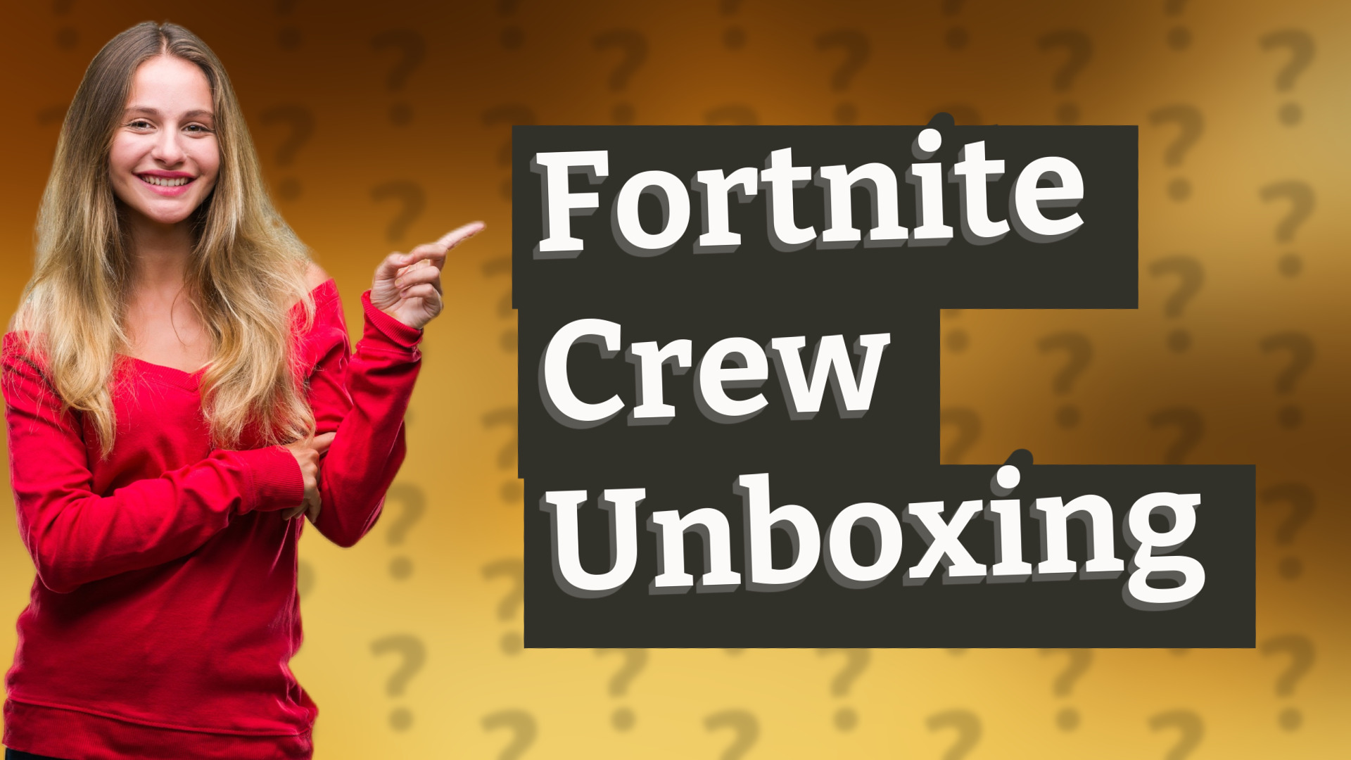 Fortnite Crew Unboxing