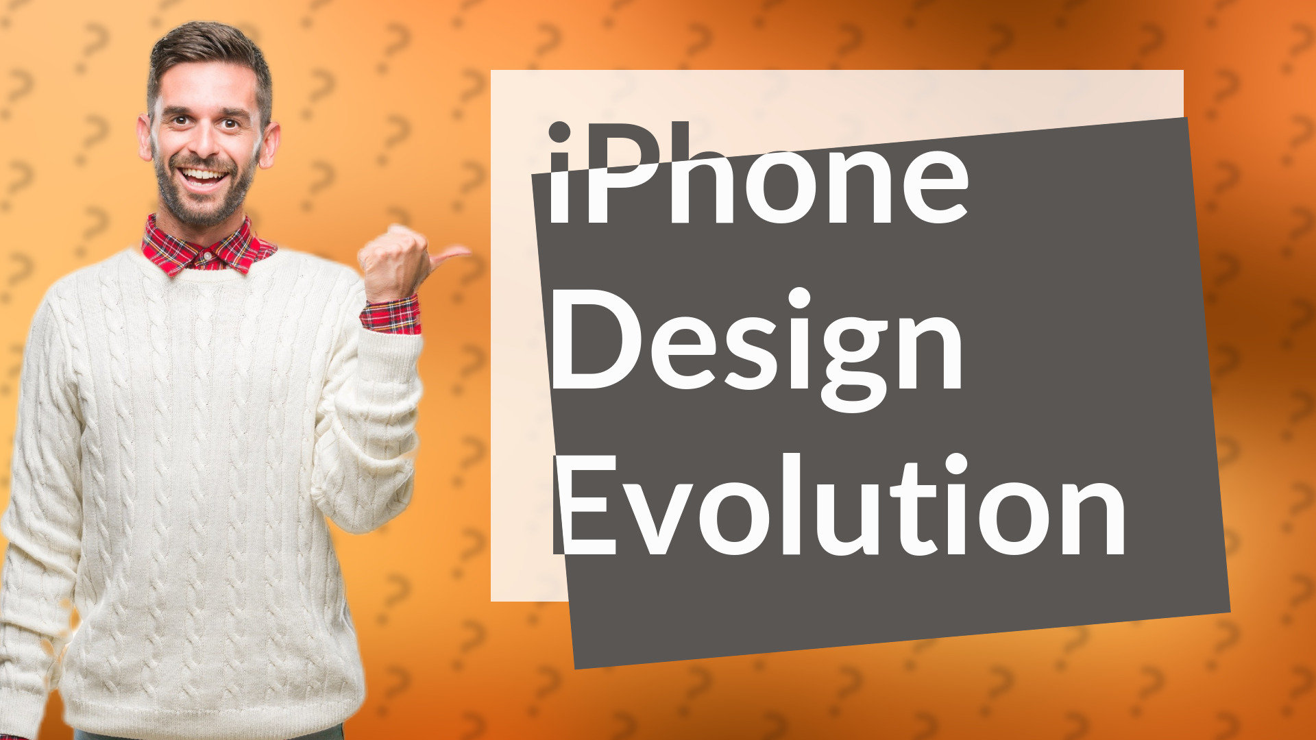 iPhone Design Evolution