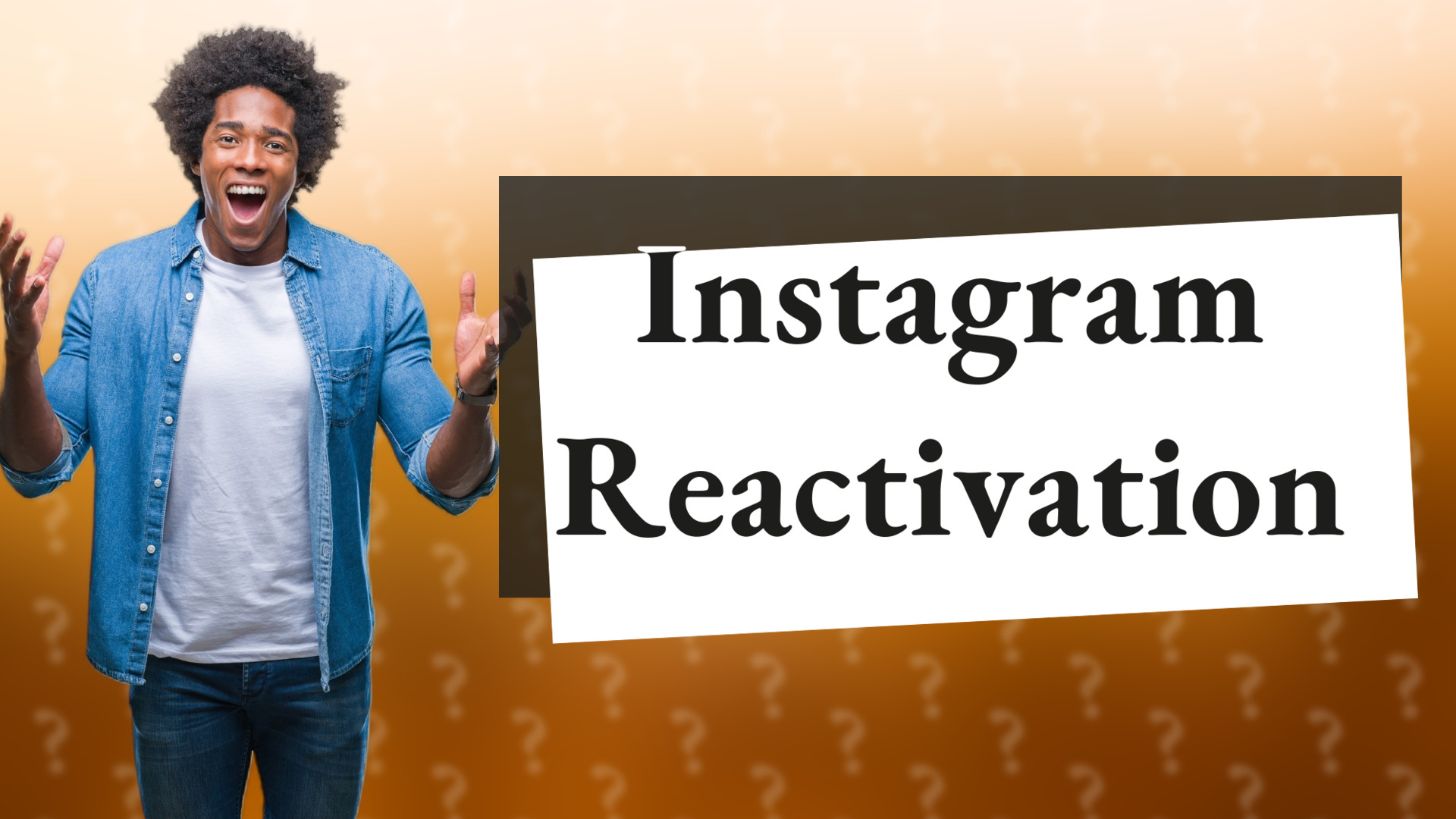 Instagram Reactivation