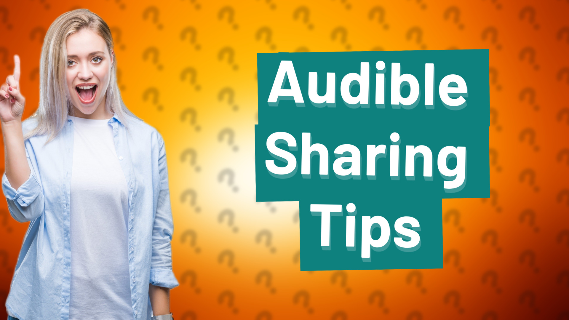 Audible Sharing Tips