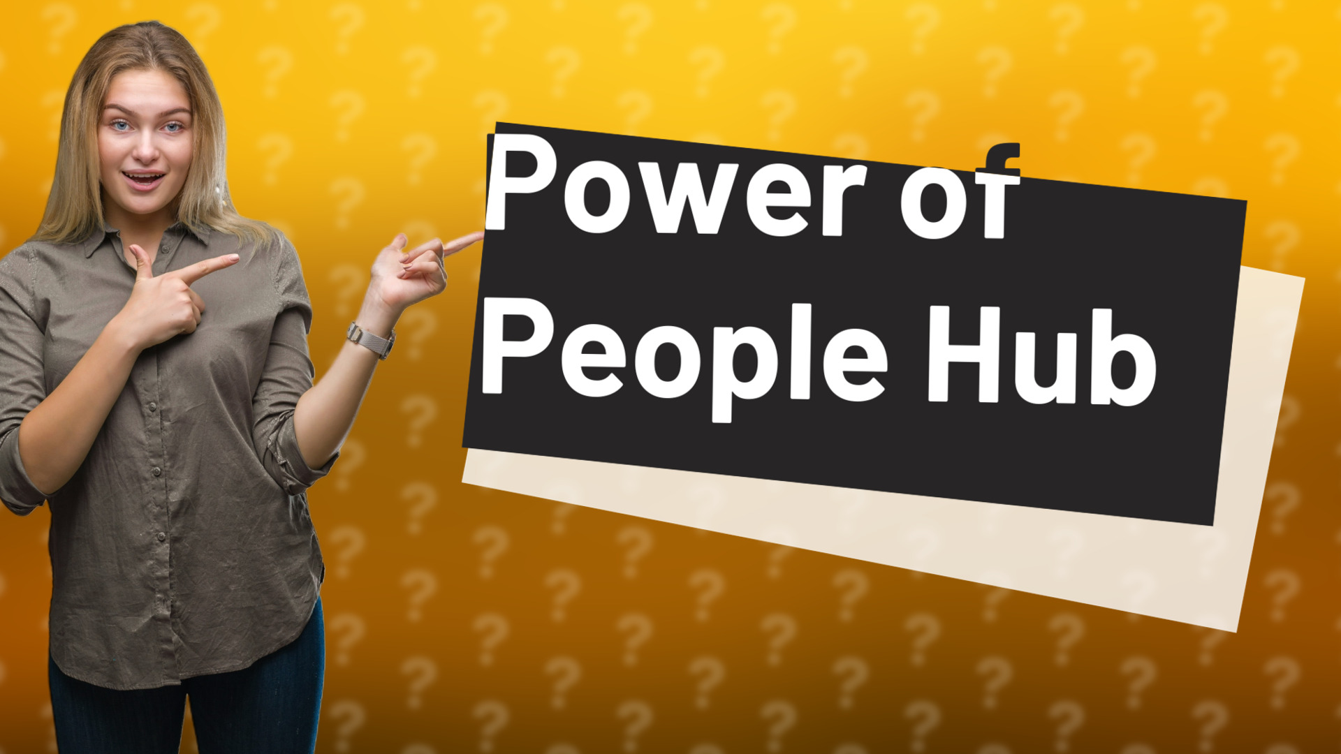 Power of People Hub