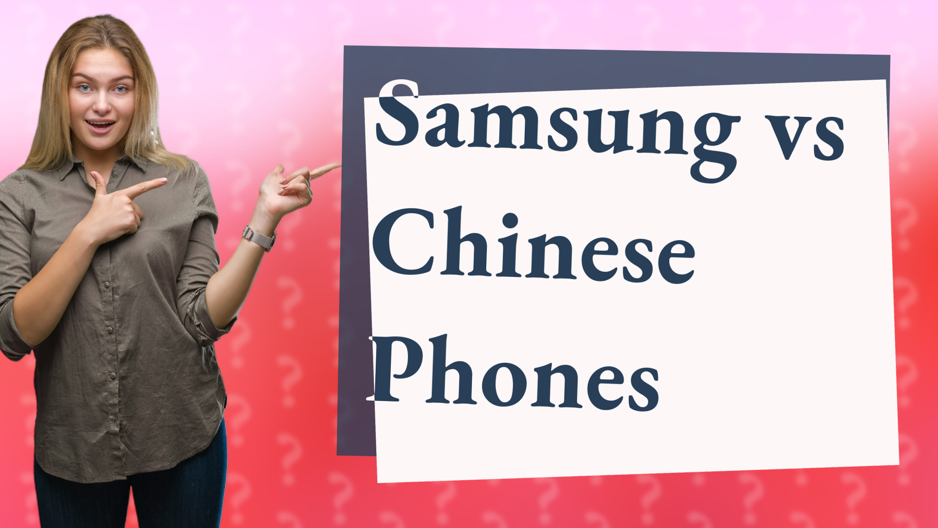 Samsung vs Chinese Phones