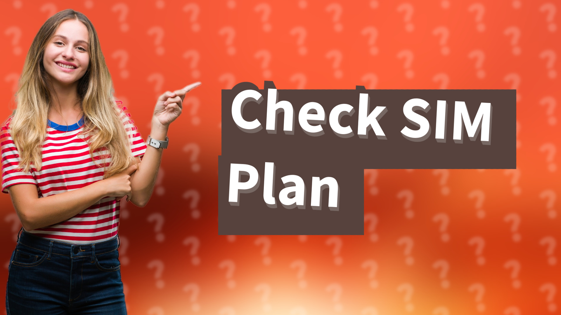Check SIM Plan
