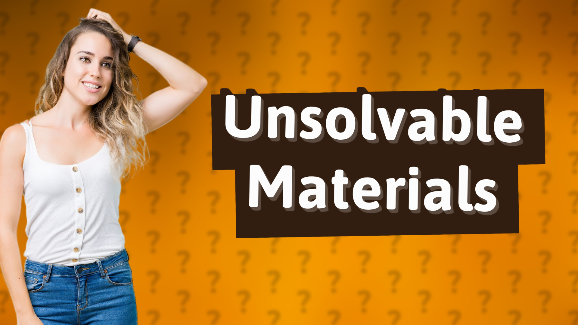 Unsolvable Materials