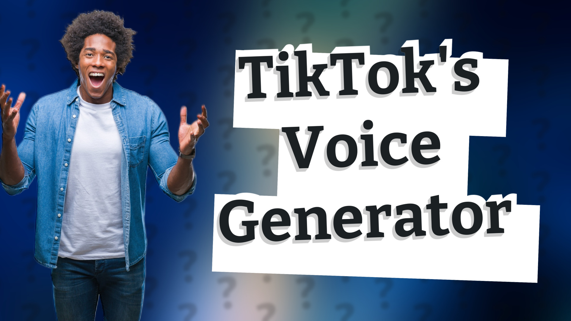 TikTok's Voice Generator
