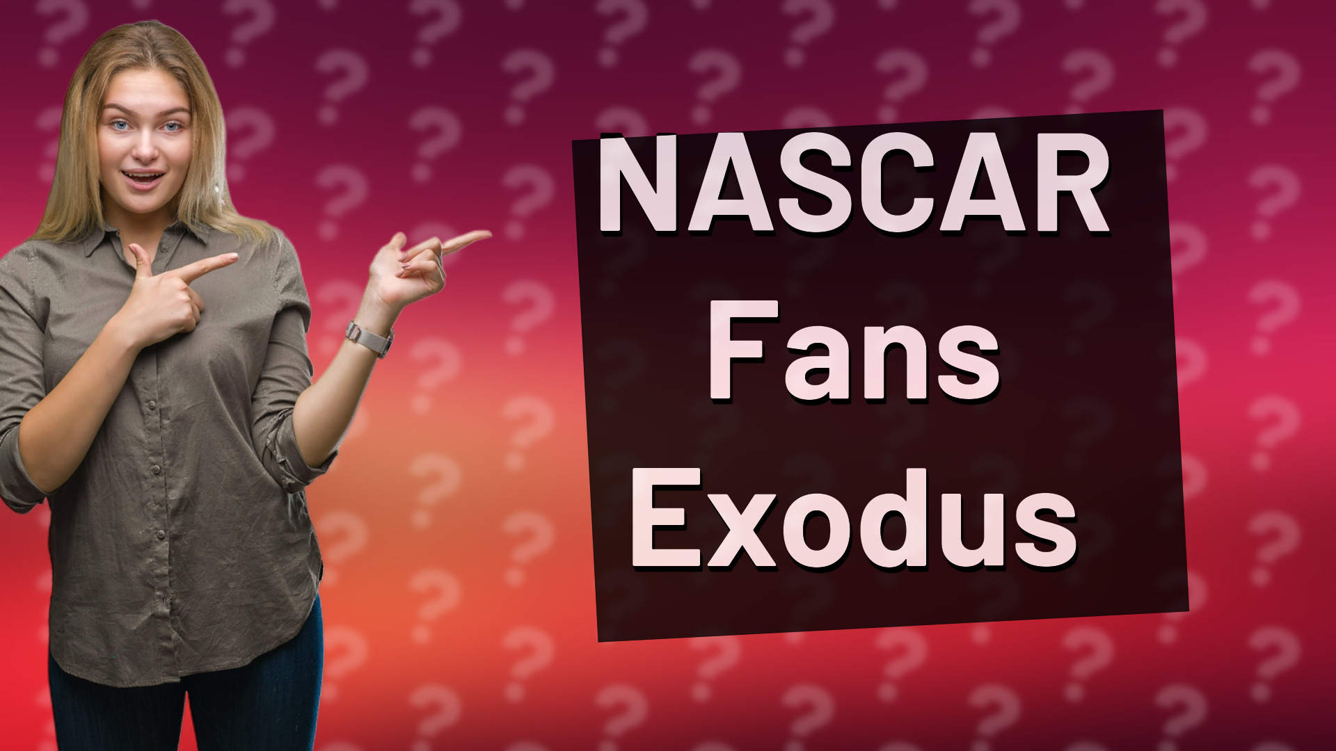NASCAR Fans Exodus