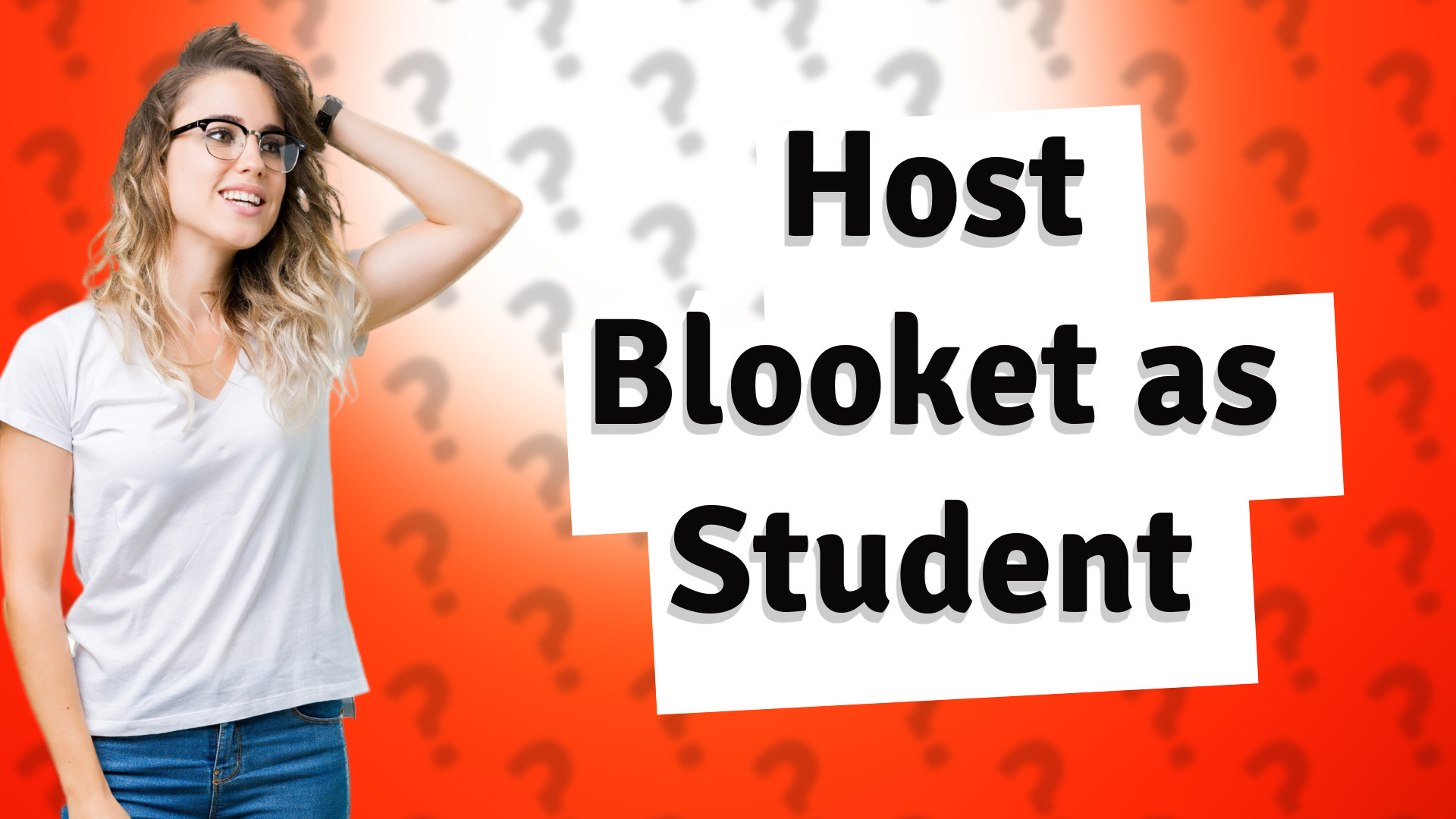 Host Blooket as Student