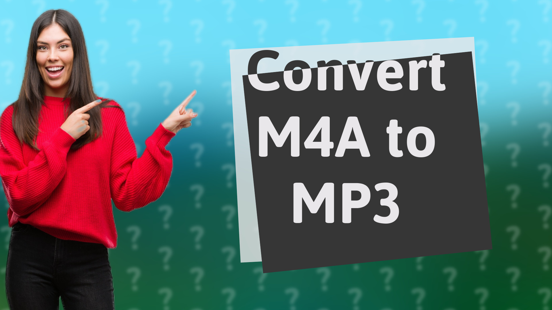 Convert M4A to MP3