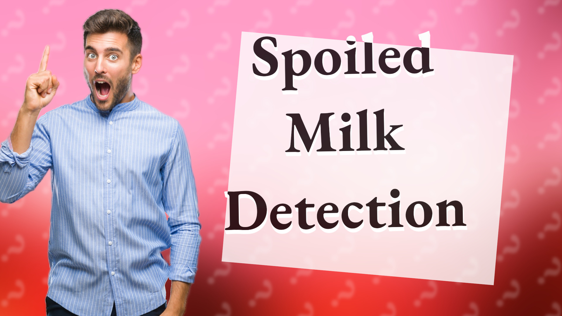 Spoiled Milk Detection