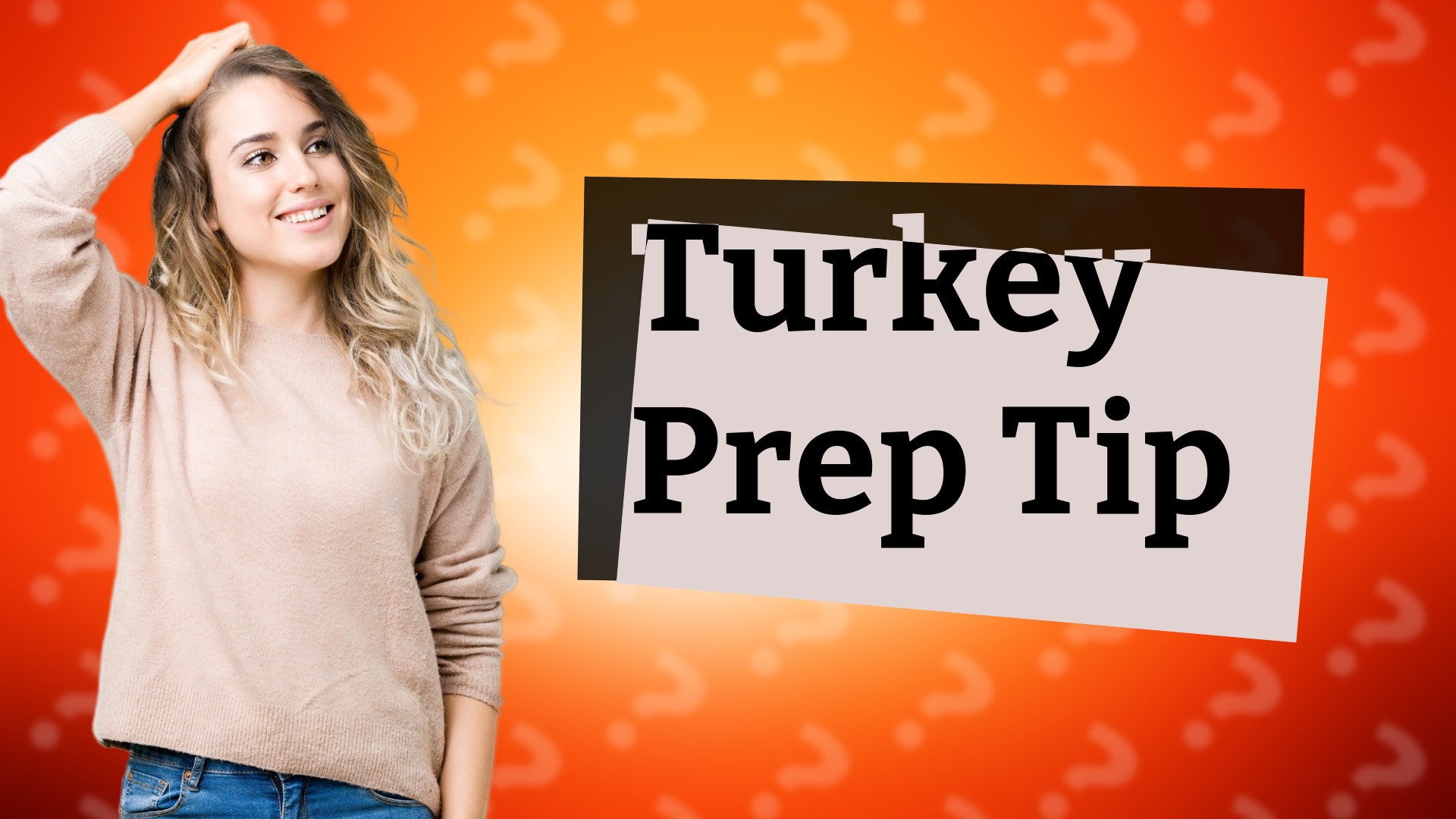 Turkey Prep Tip