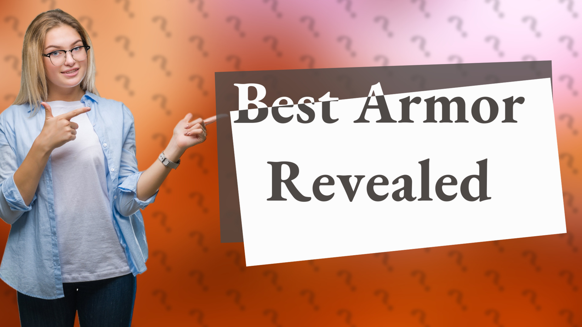 Best Armor Revealed