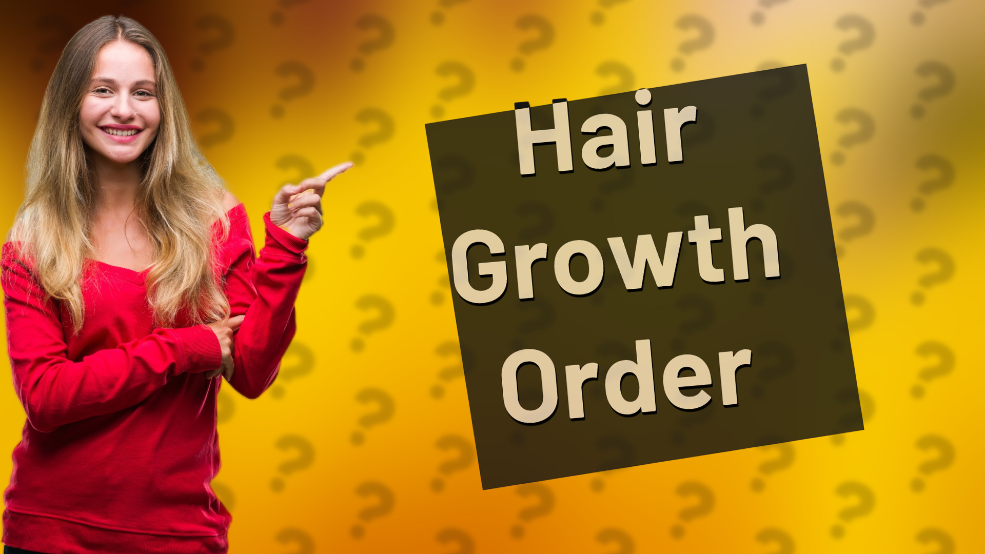 Hair Growth Order