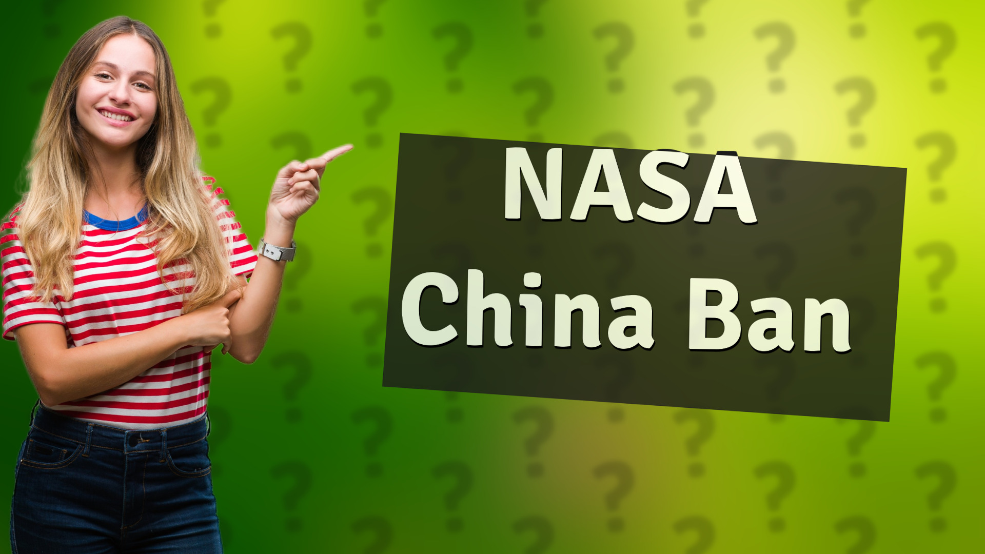 NASA China Ban