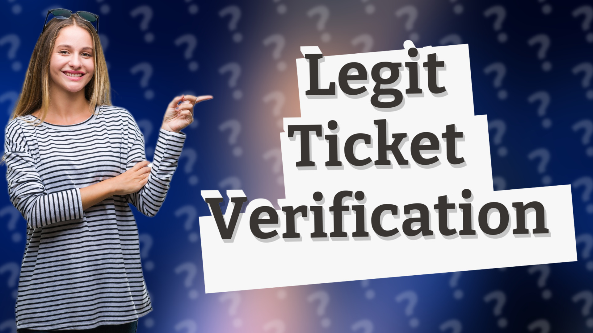 Legit Ticket Verification