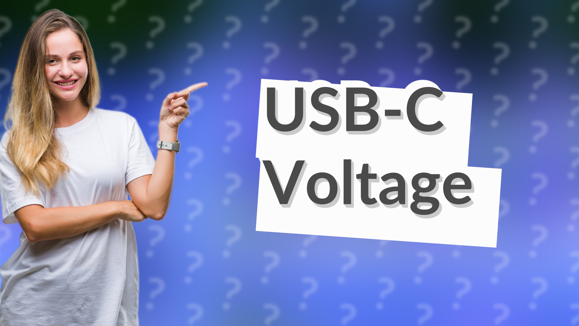 USB-C Voltage