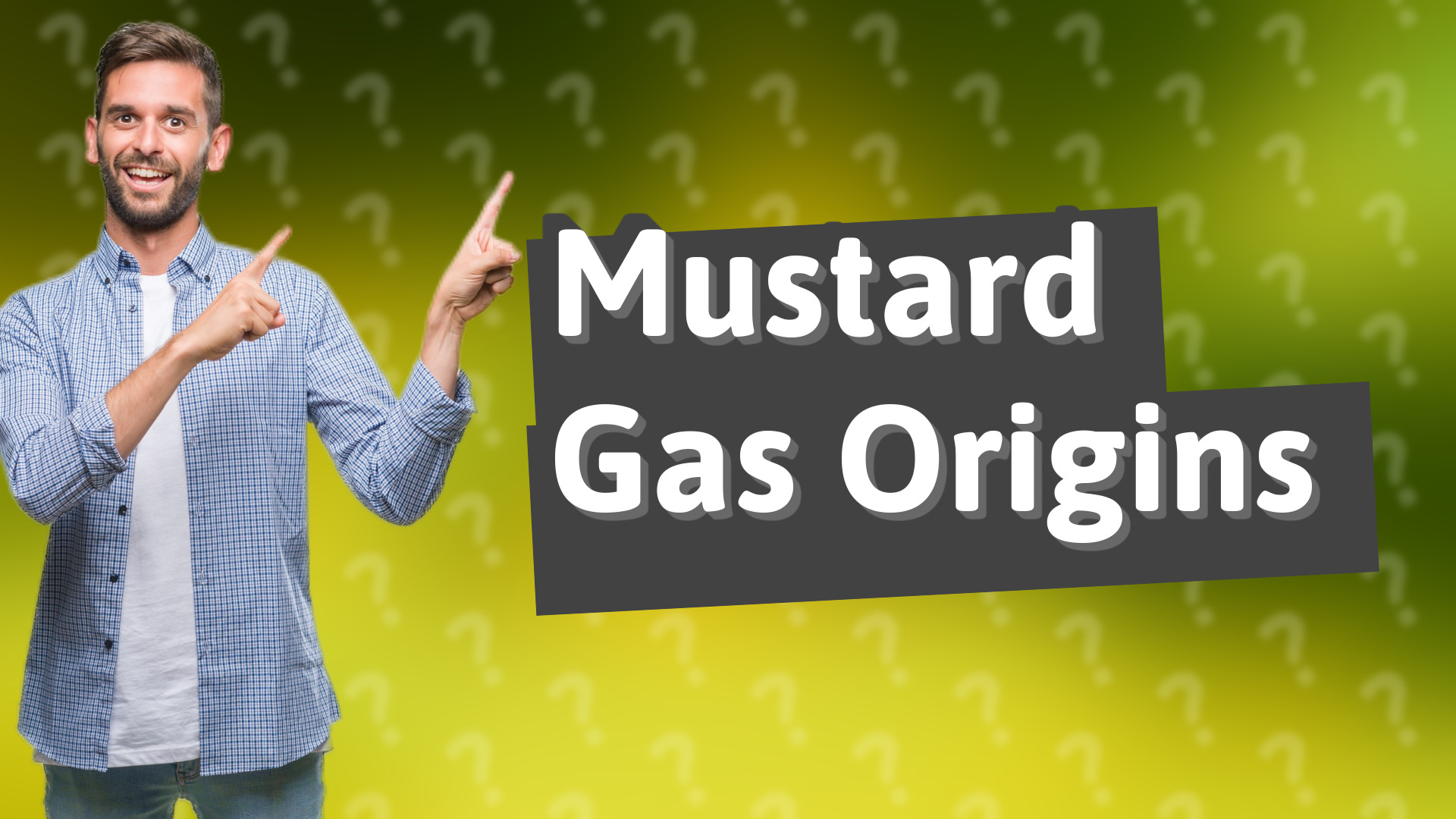 Mustard Gas Origins