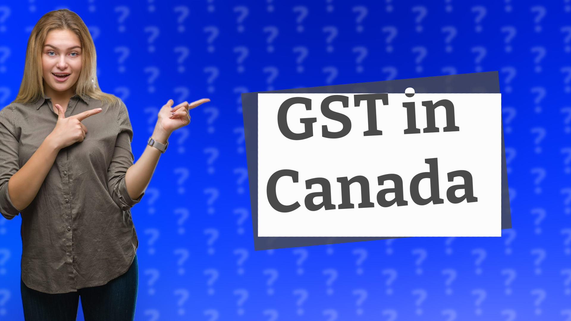 GST in Canada