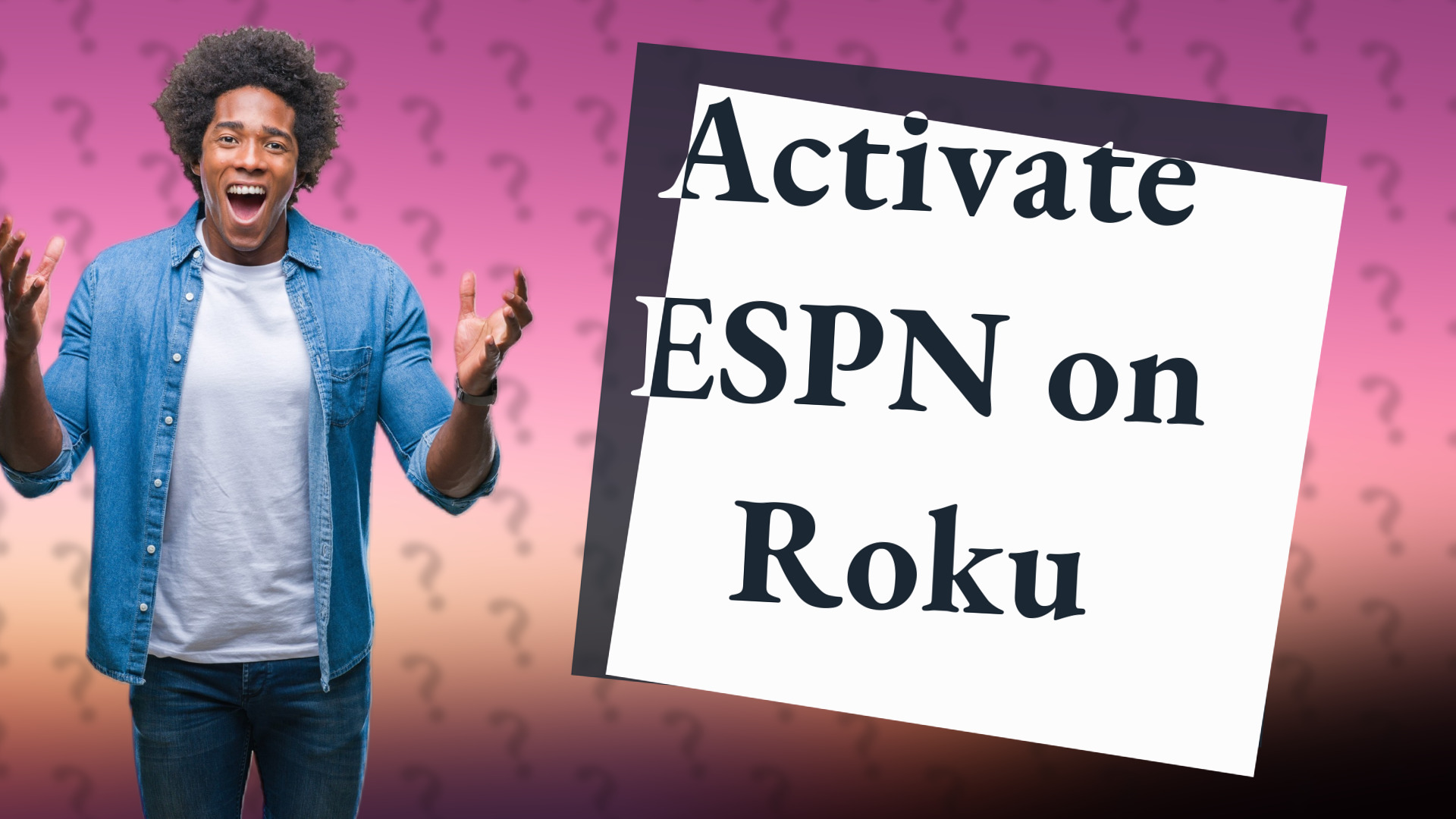 Activate ESPN on Roku