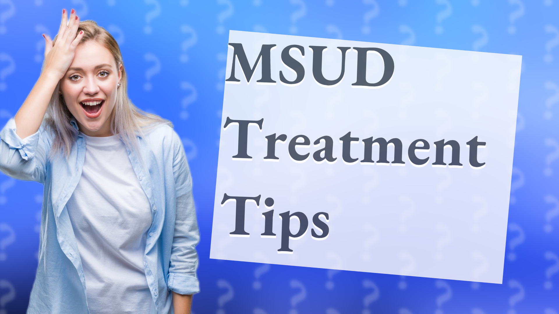 MSUD Treatment Tips
