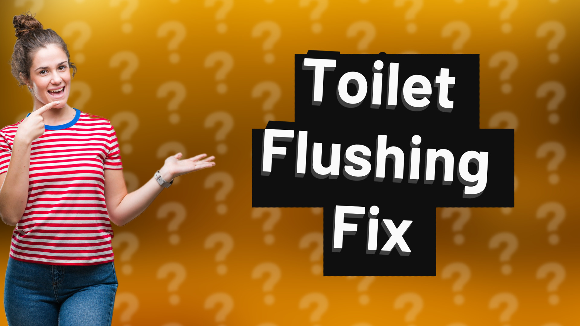 Toilet Flushing Fix