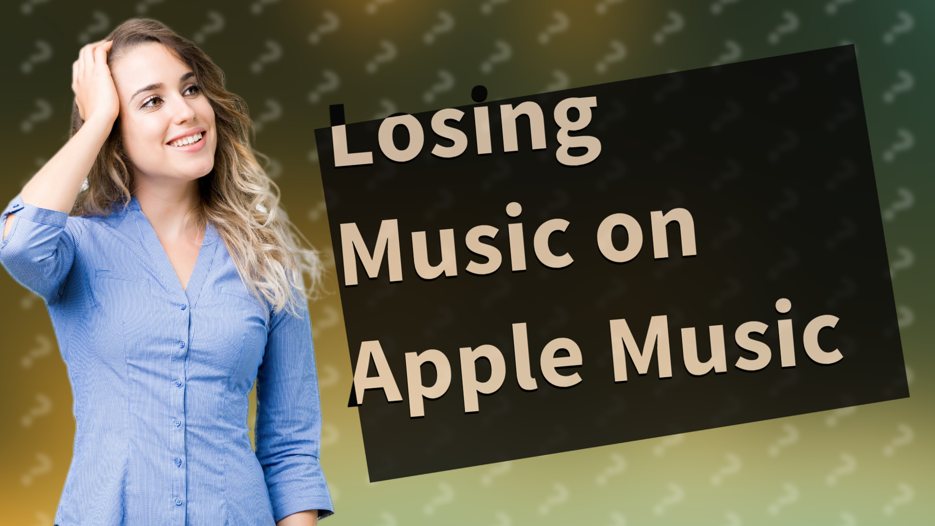 Losing Music on Apple Music