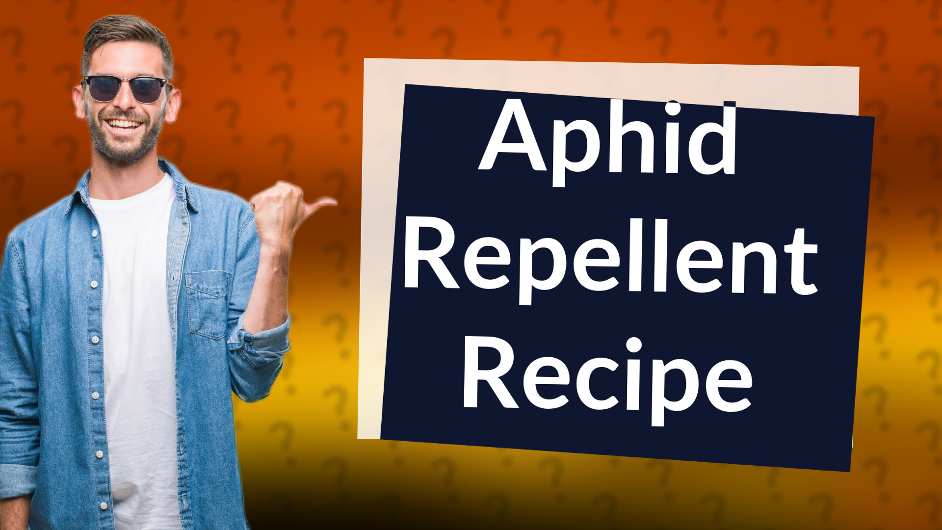 Aphid Repellent Recipe