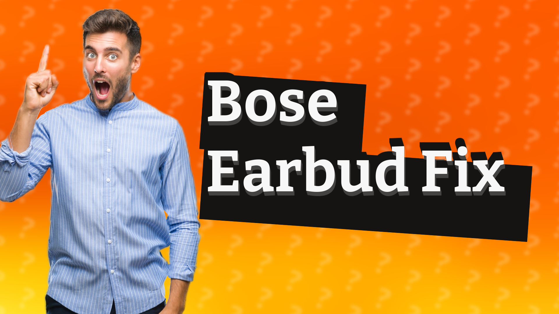 Bose Earbud Fix