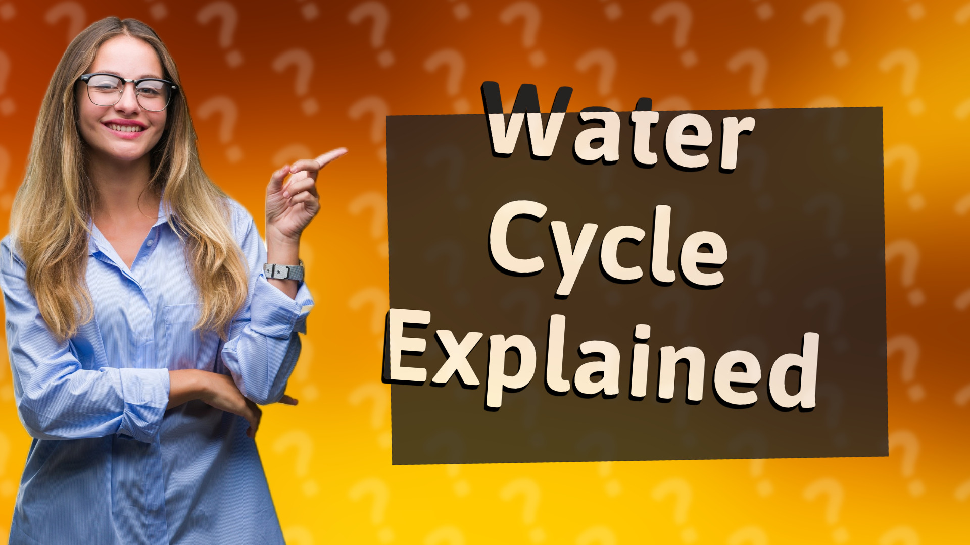 Water Cycle Explained