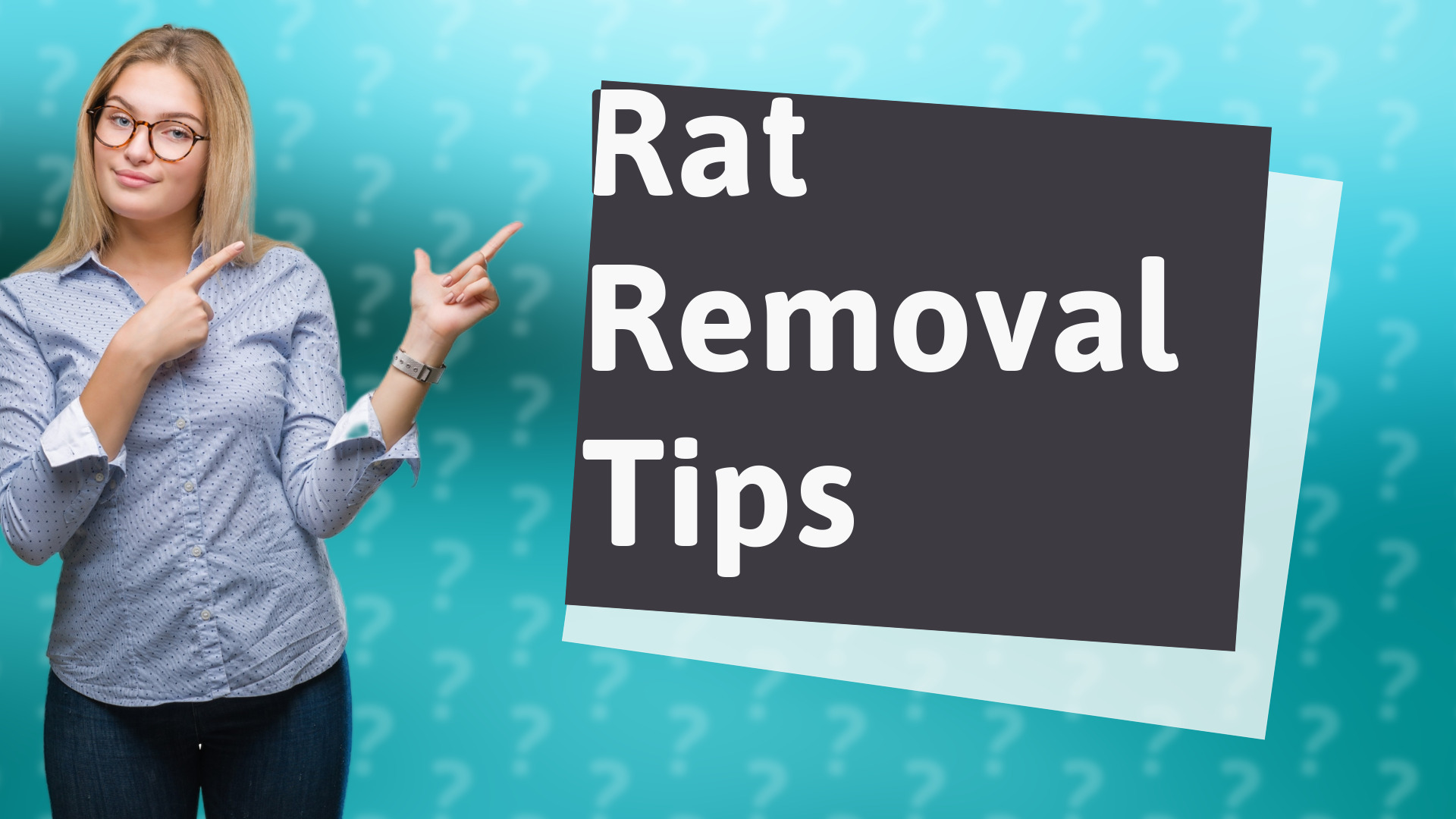 Rat Removal Tips
