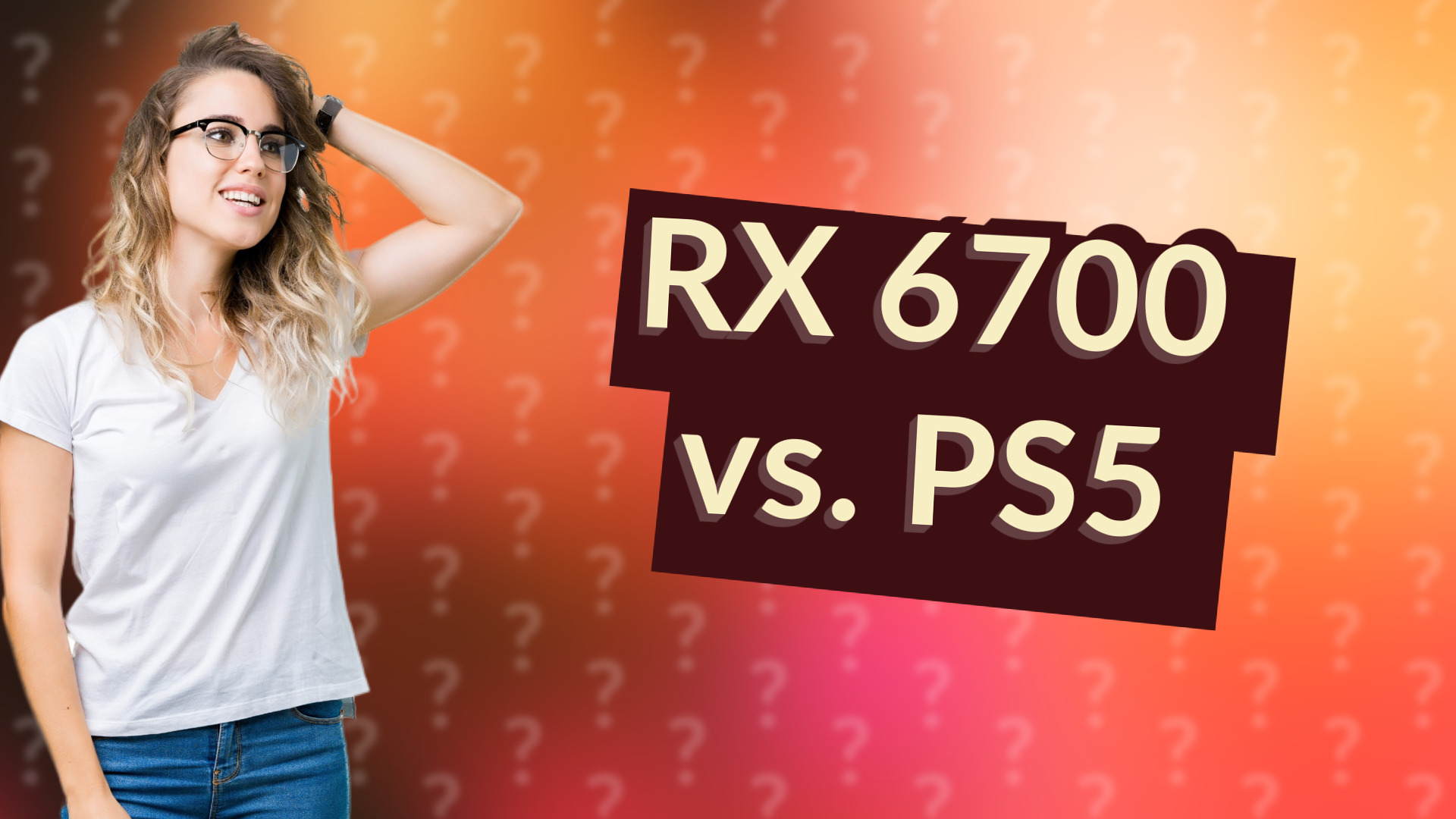 RX 6700 vs. PS5