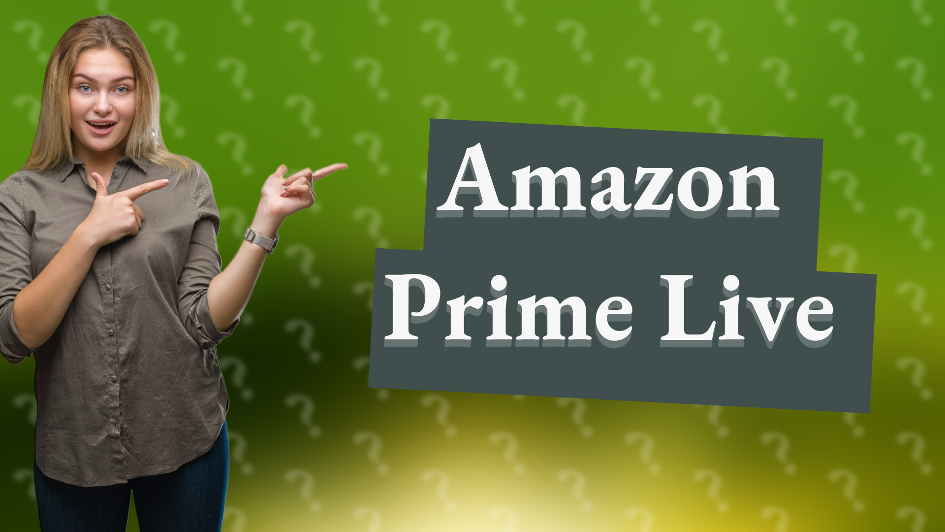 Amazon Prime Live