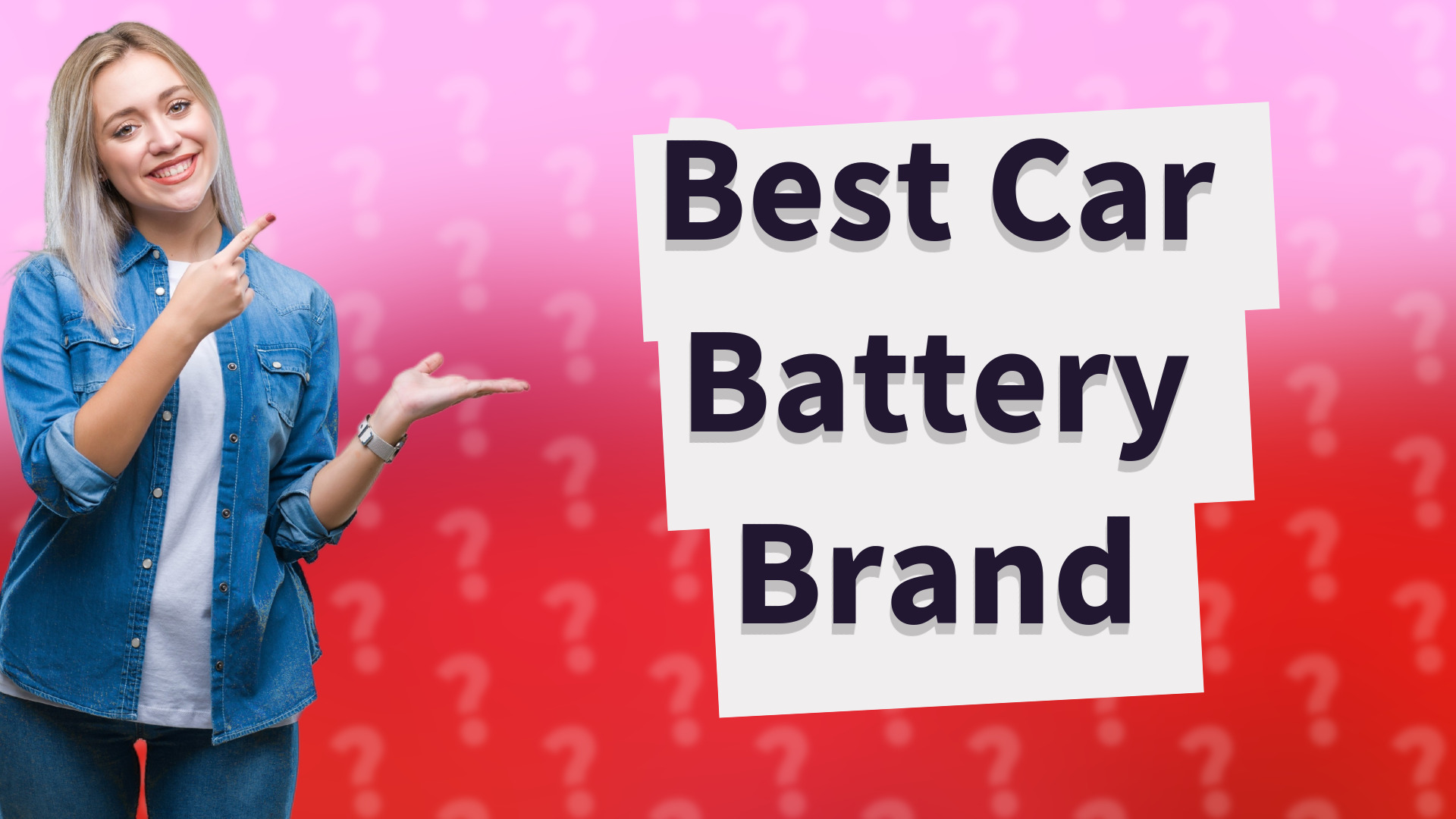 Best Car Battery Brand