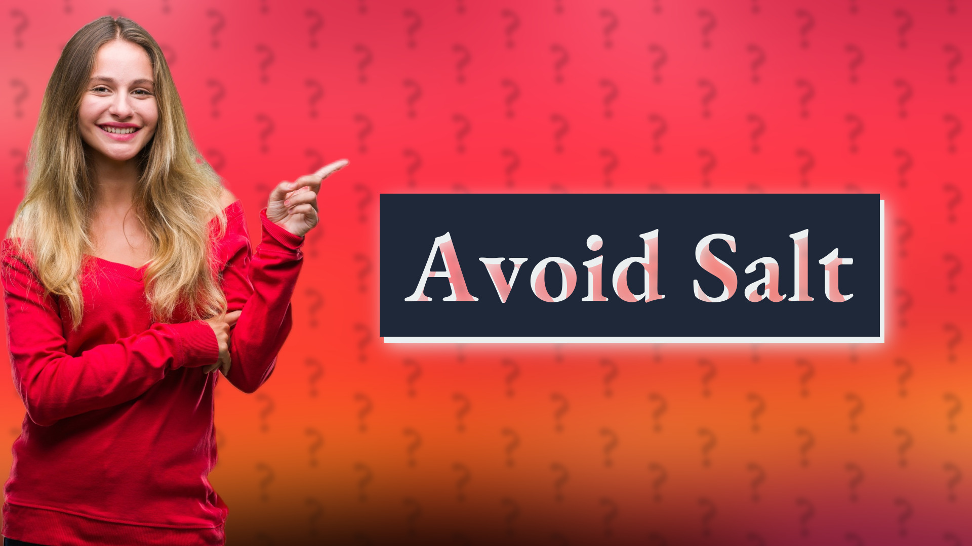 Avoid Salt