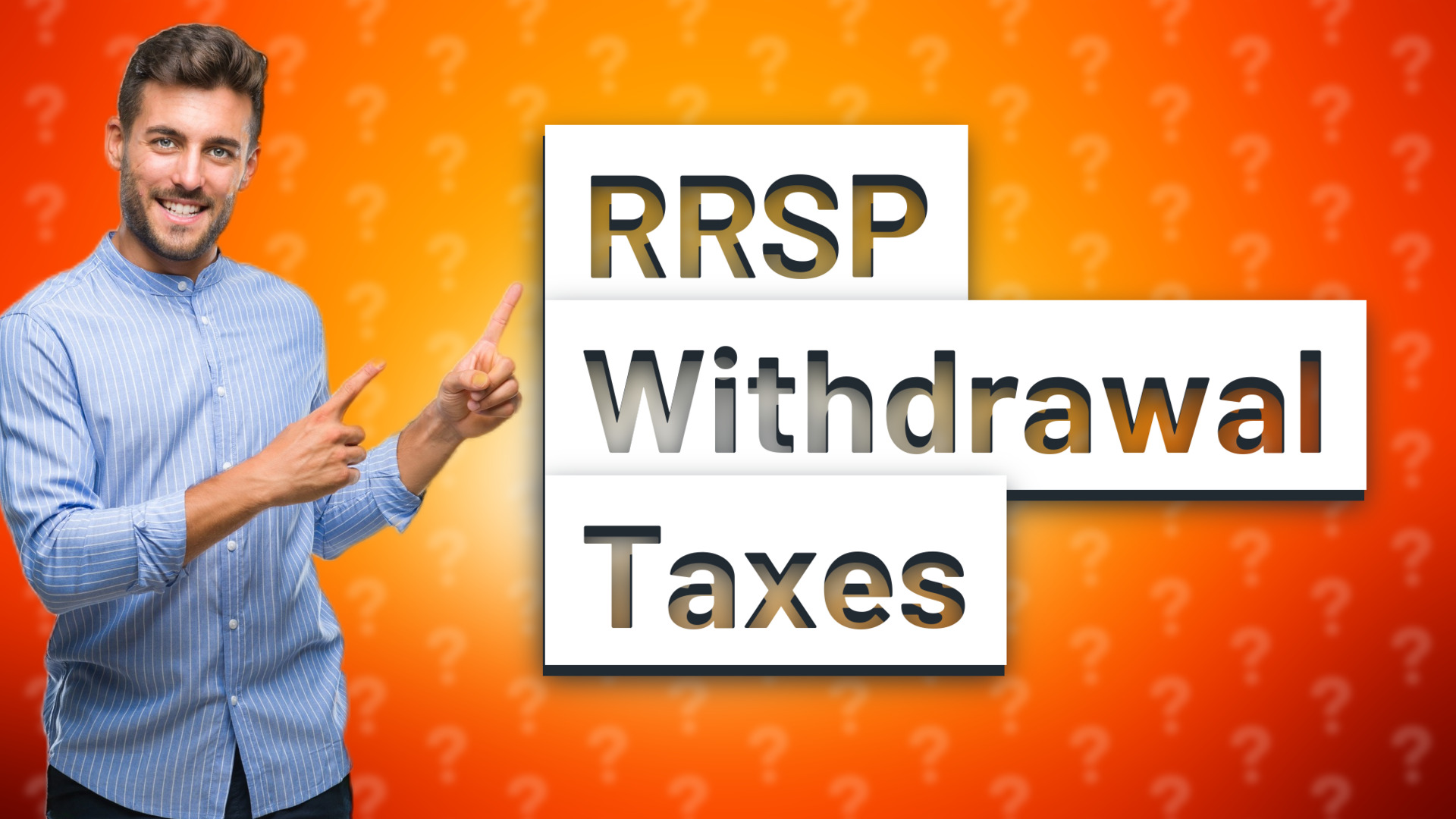 RRSP Withdrawal Taxes