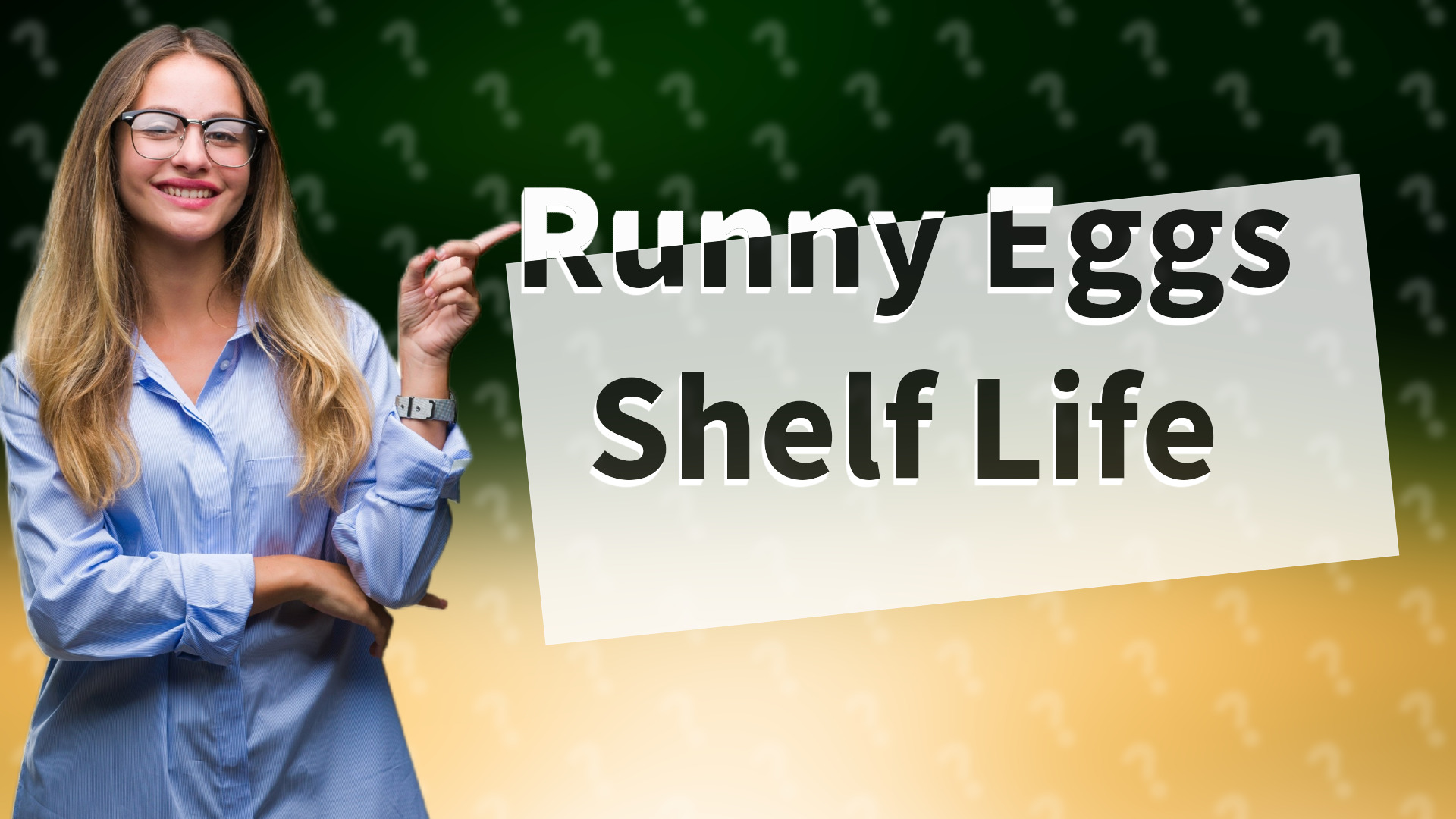 Runny Eggs Shelf Life