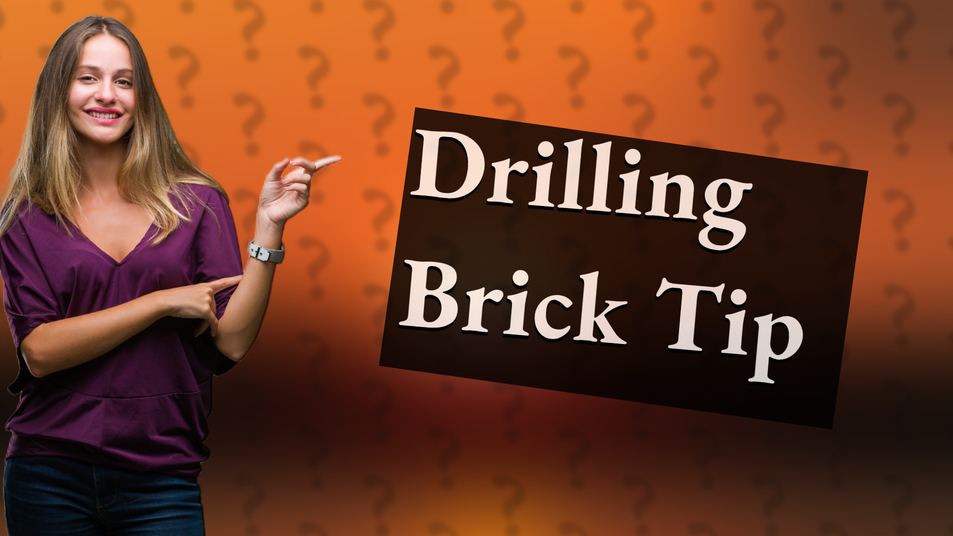 Drilling Brick Tip