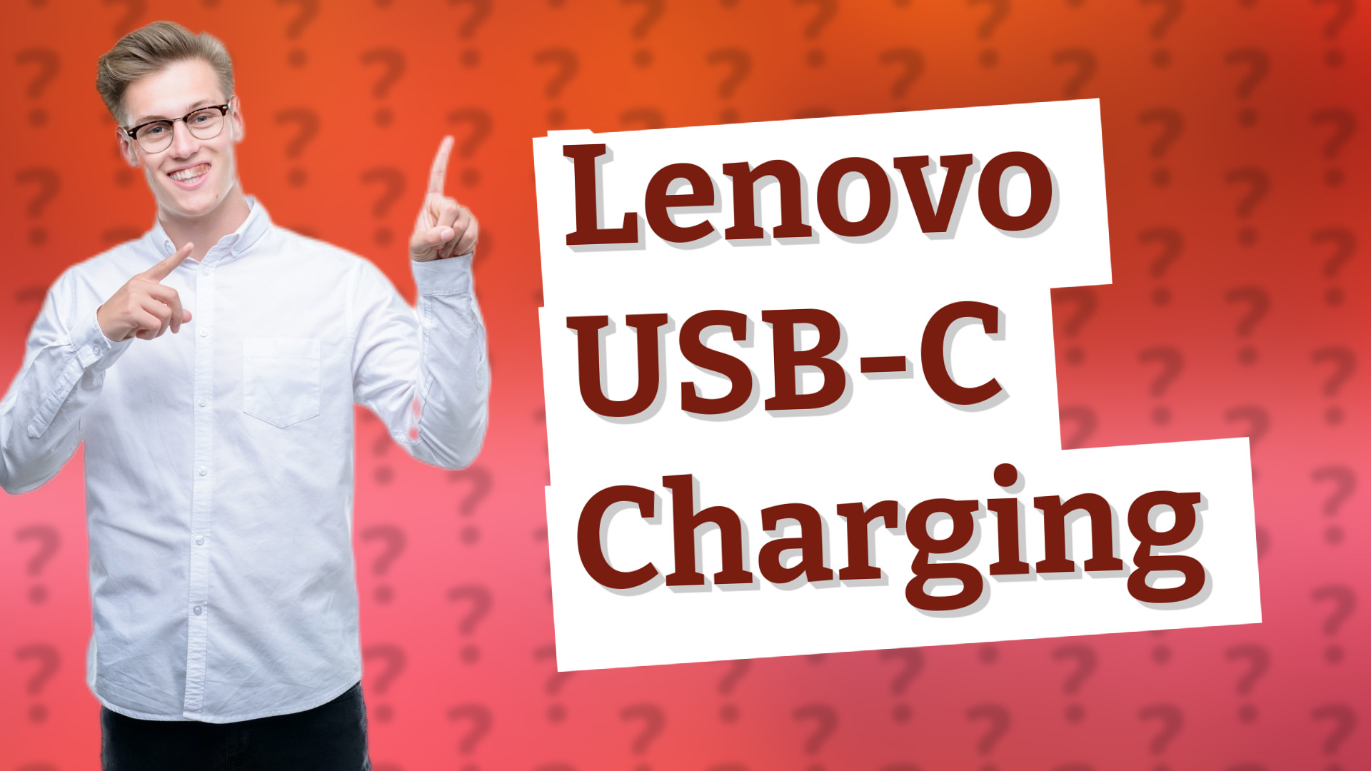 Lenovo USB-C Charging