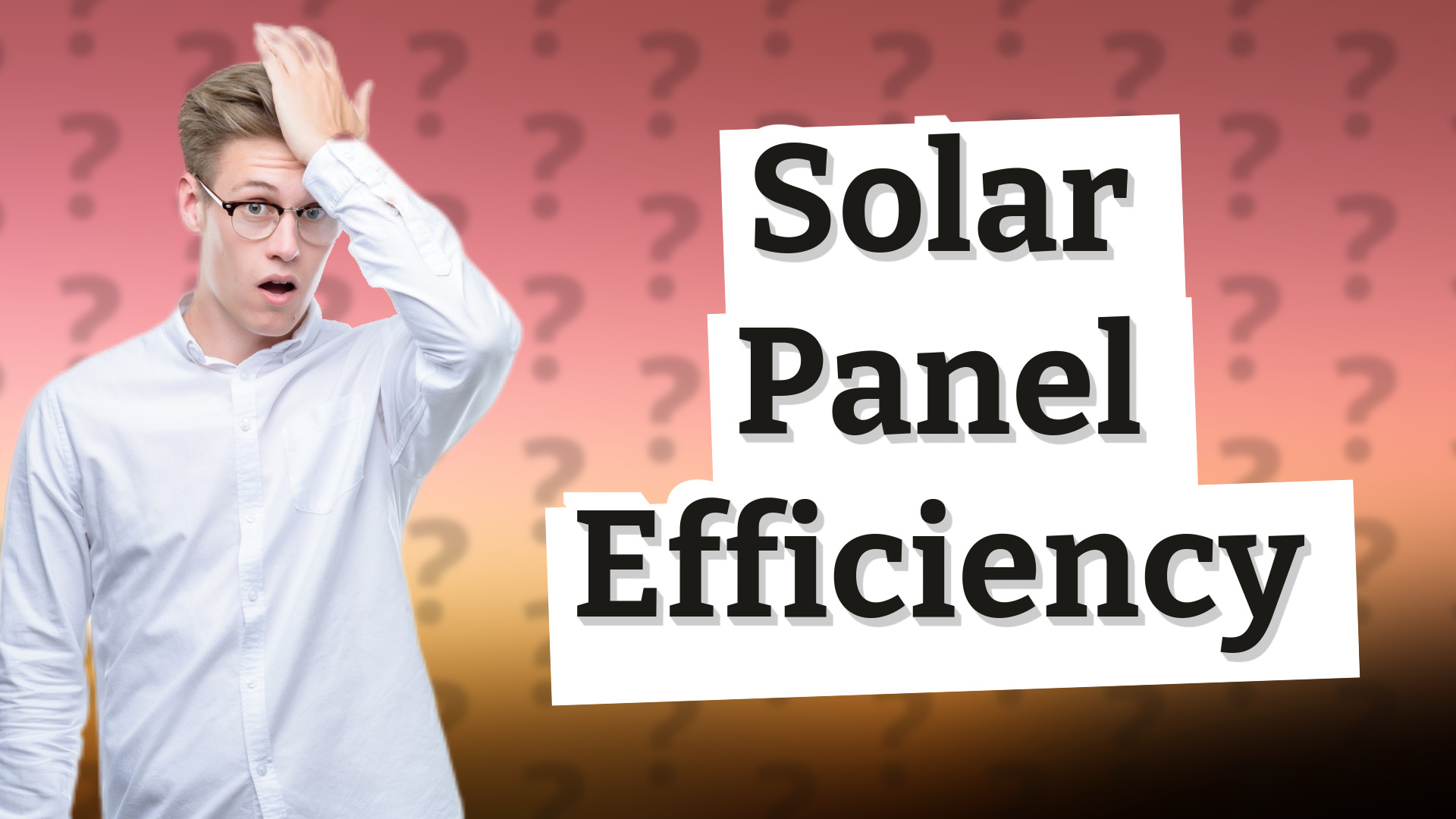 Solar Panel Efficiency