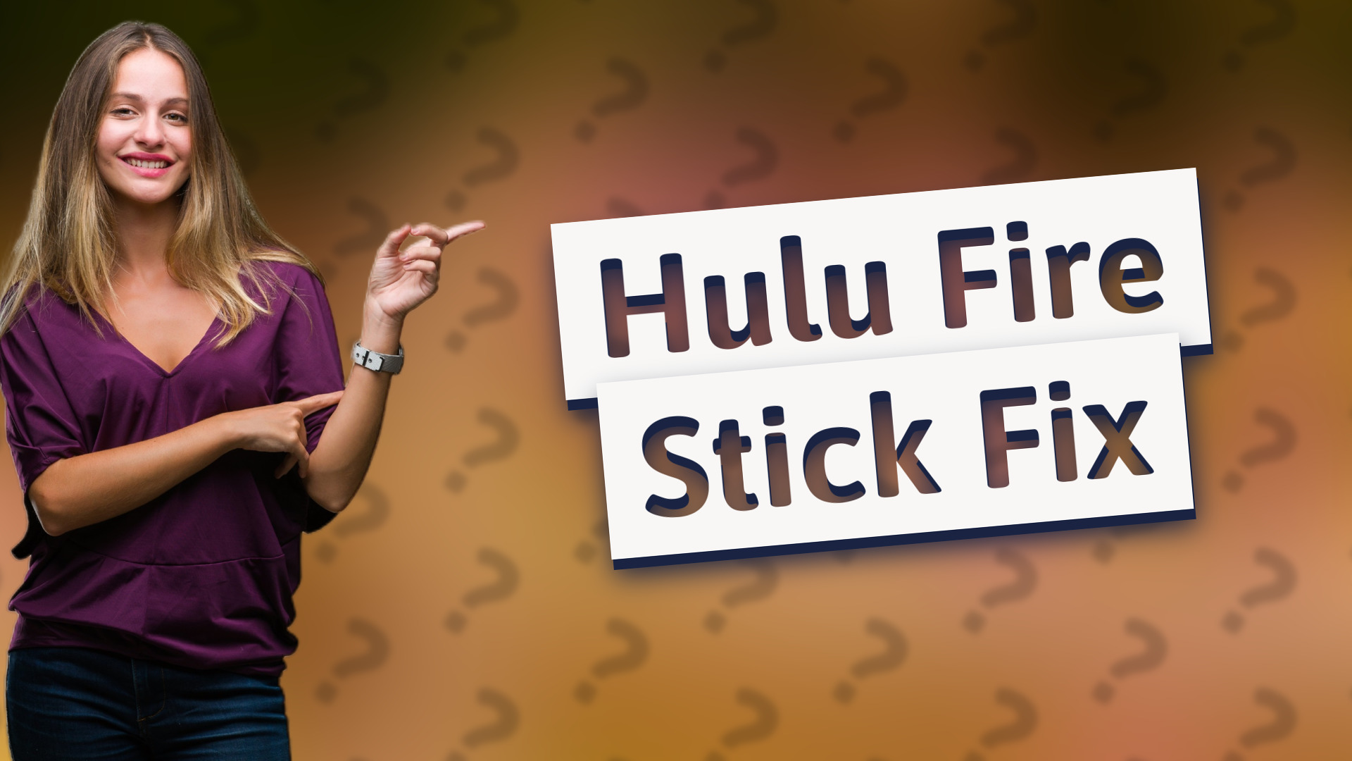 Hulu Fire Stick Fix