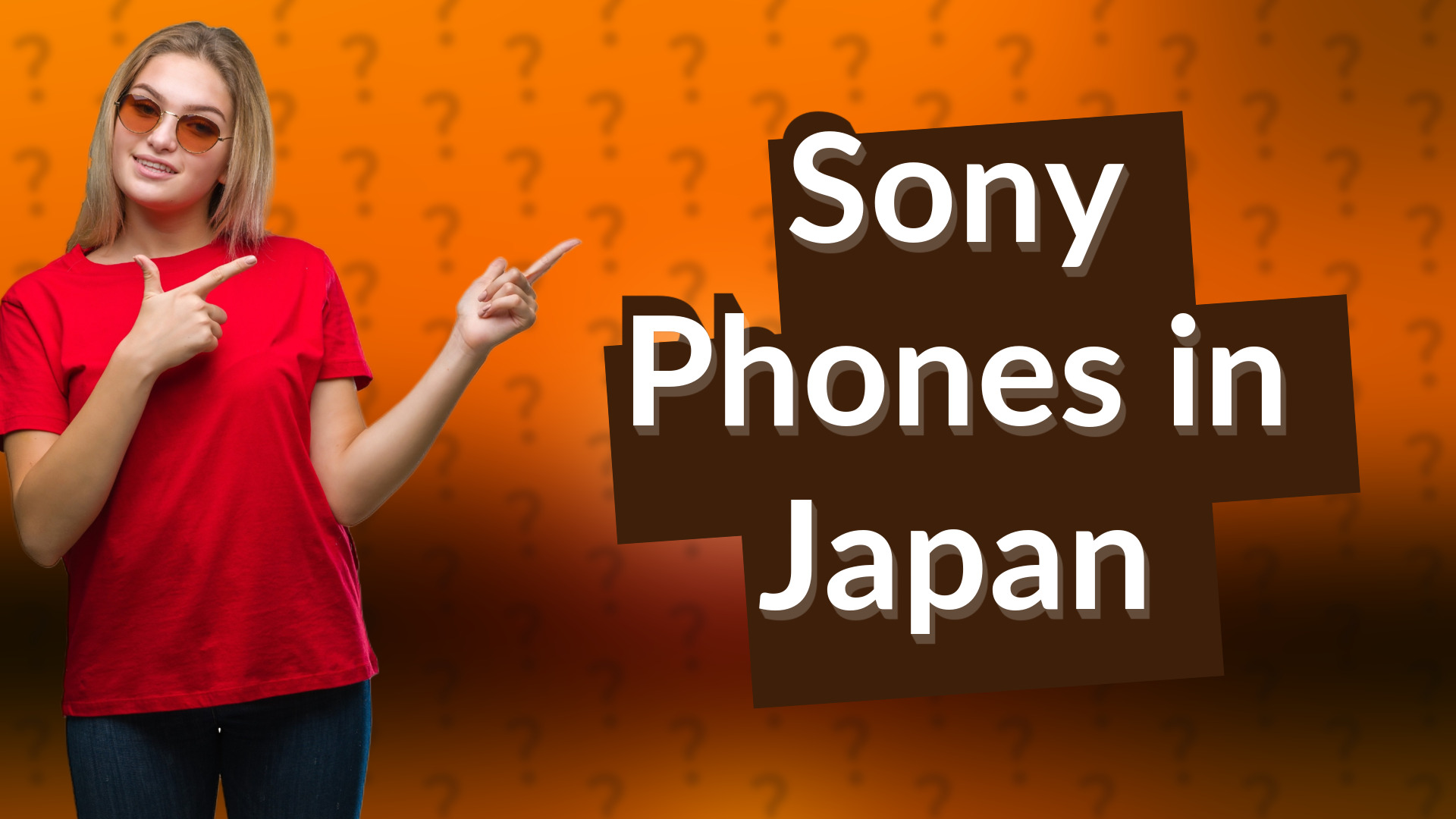 Sony Phones in Japan