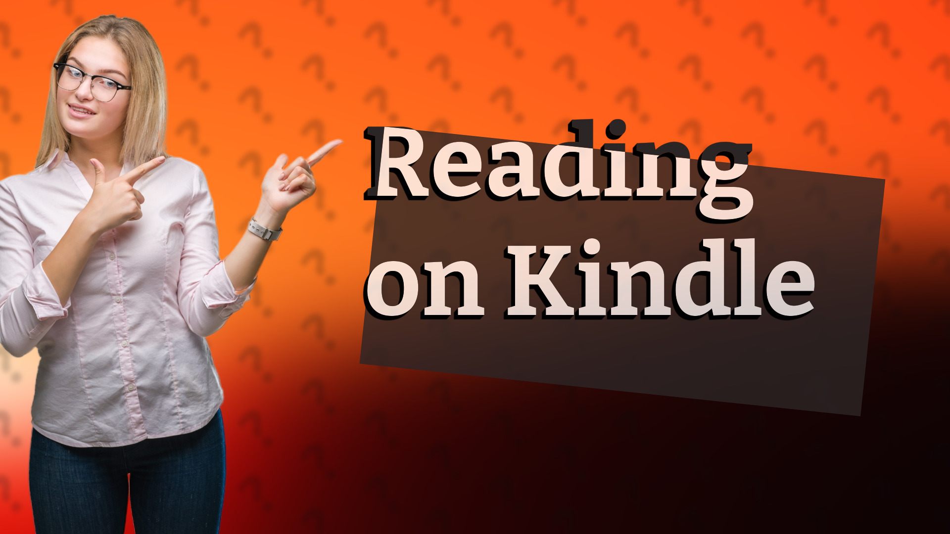 Reading on Kindle