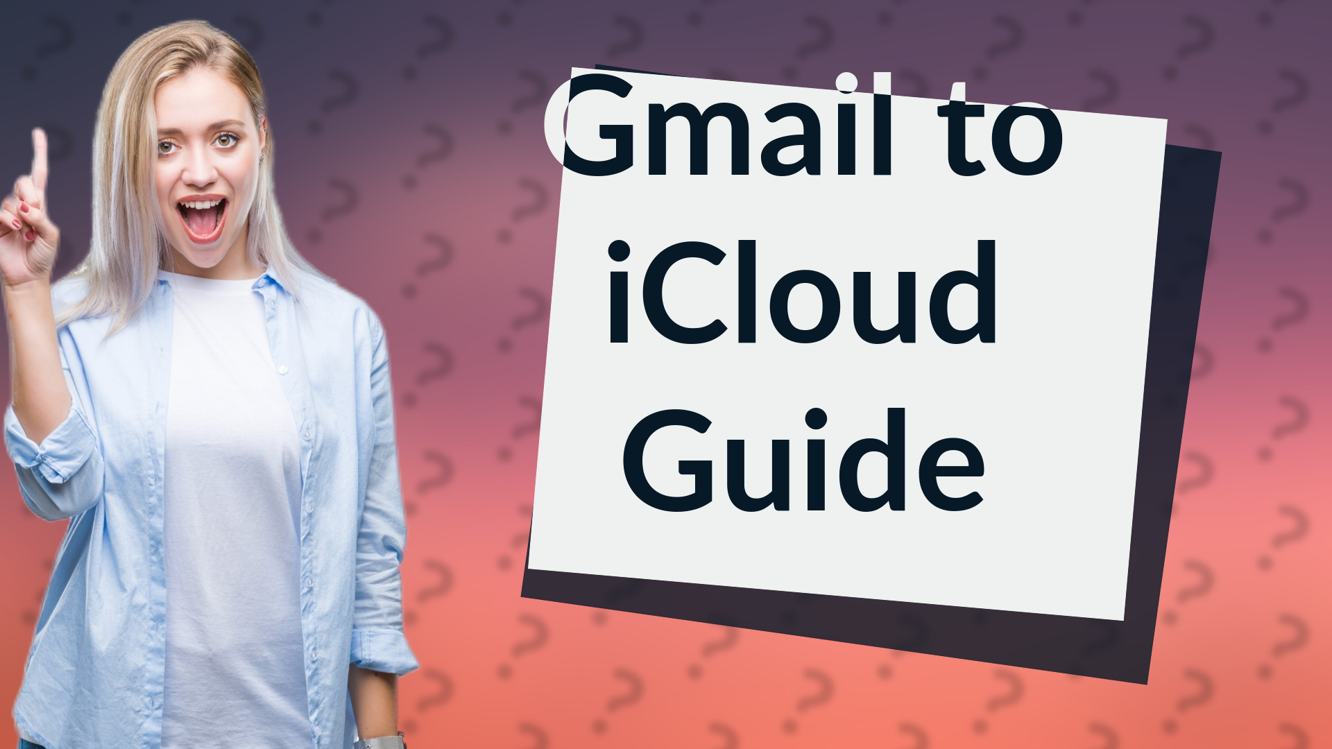 Gmail to iCloud Guide