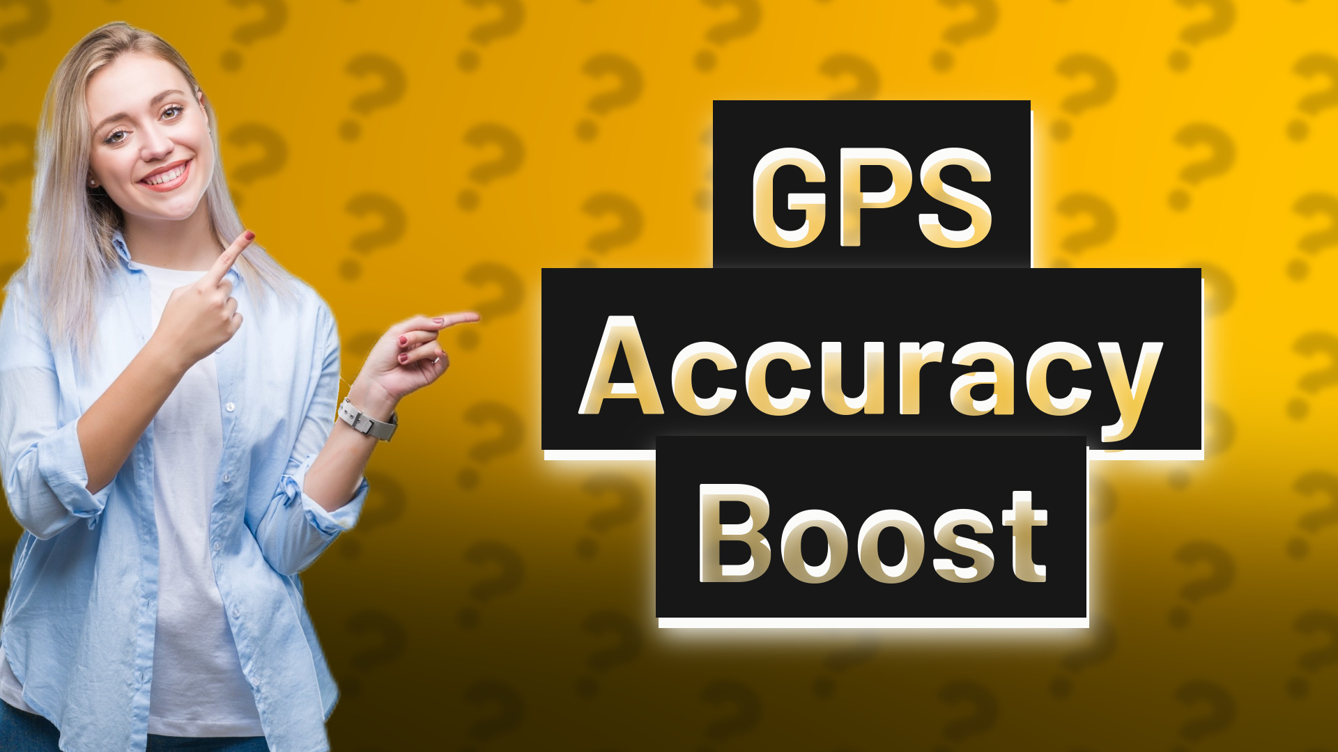 GPS Accuracy Boost