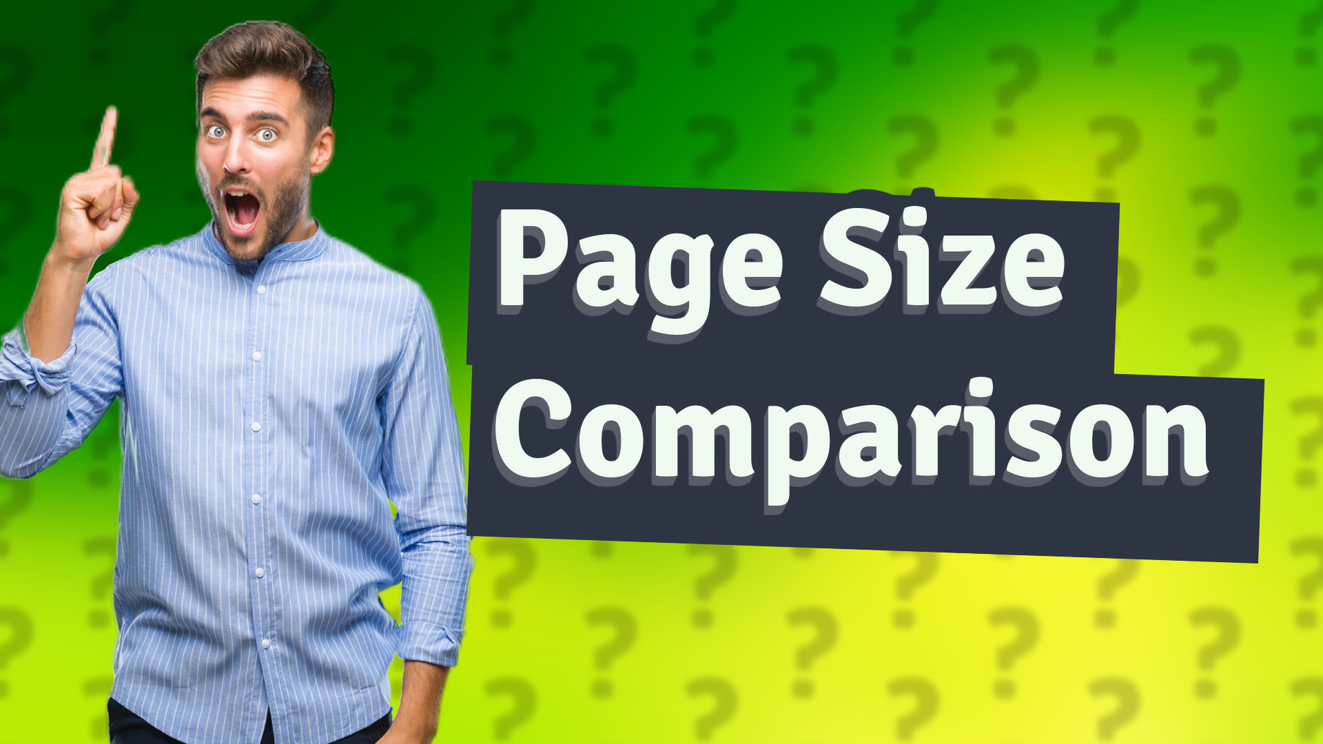 Page Size Comparison